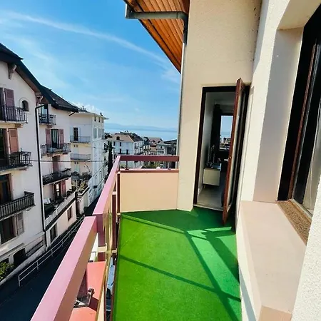 F2 Pres Debarcadere, En Centre Ville, Des Thermes Les Bains 2 Etoiles Apartment *